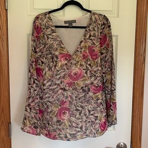 Josephine Chaus silk blouse. Size 12.